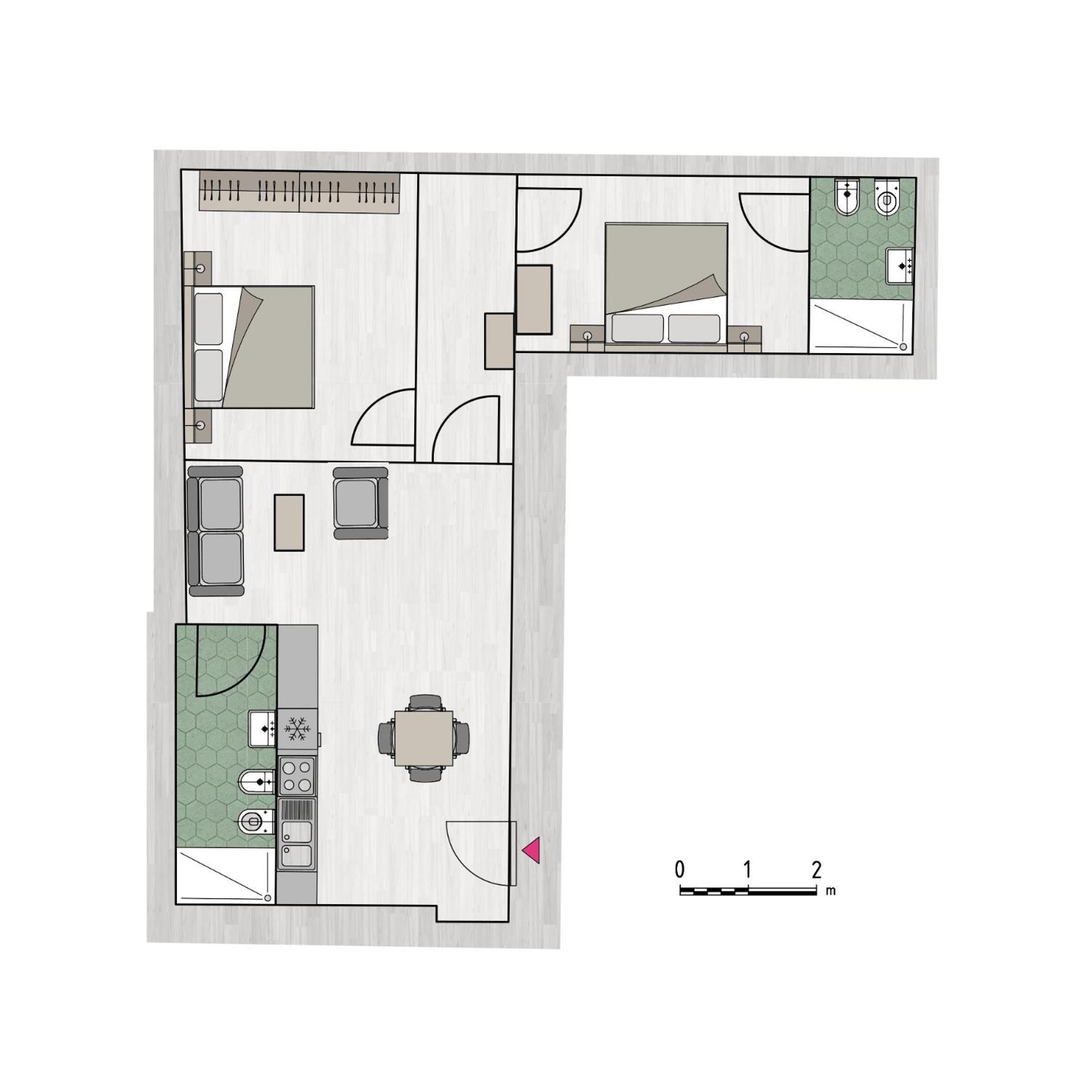 Apartamento Sette Chiese Bolonia